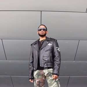 Vintage leather jacket